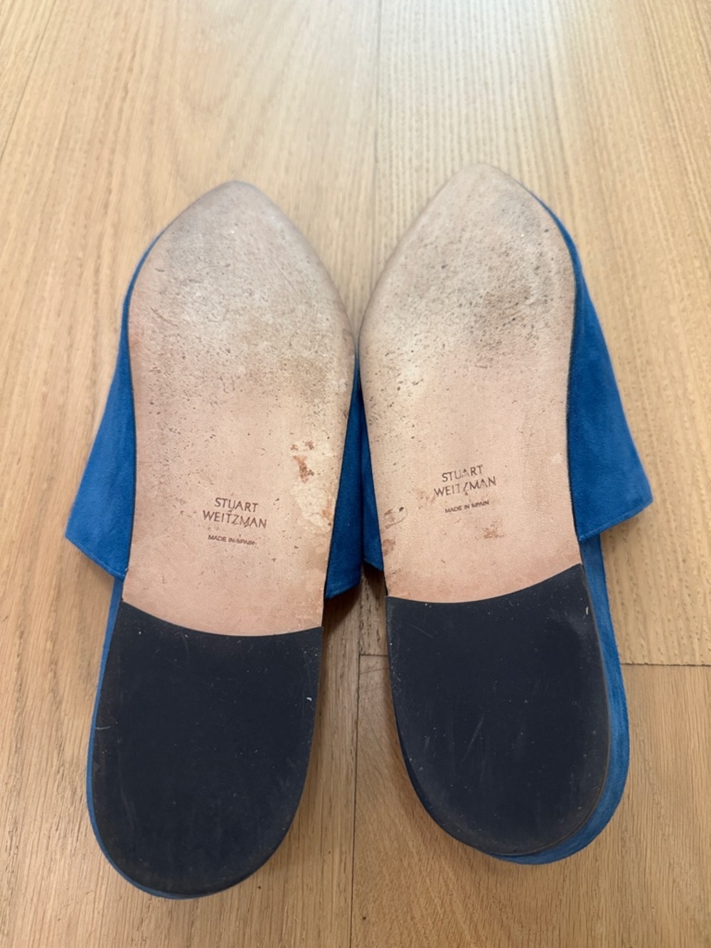 ✨STUART WEITZMAN✨Studio Pointy Toe Flat Mule - Picture 6 of 6